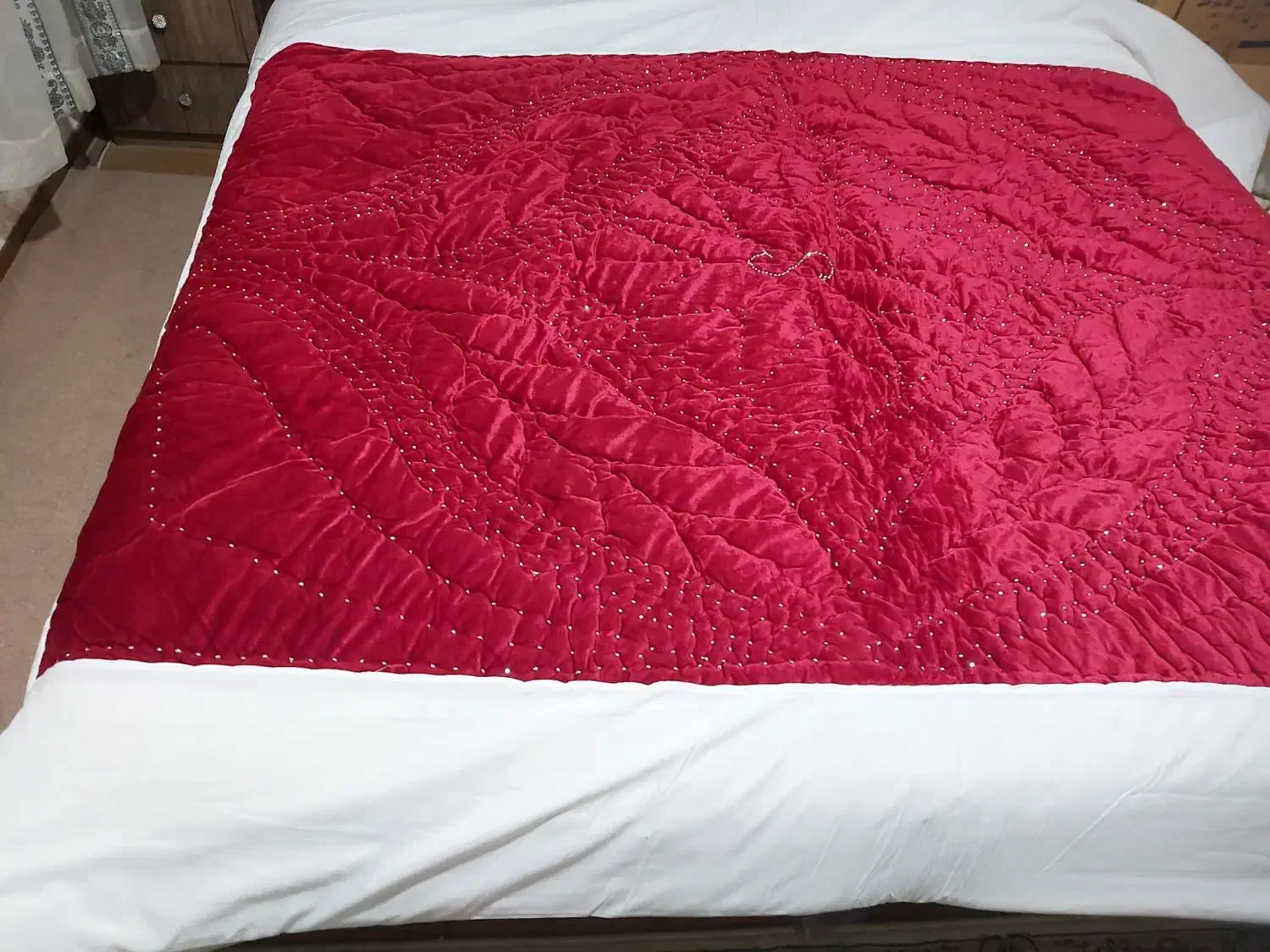 لحاف دونفره|رختخواب، بالش، پتو|ری, ظهیرآباد|دیوار