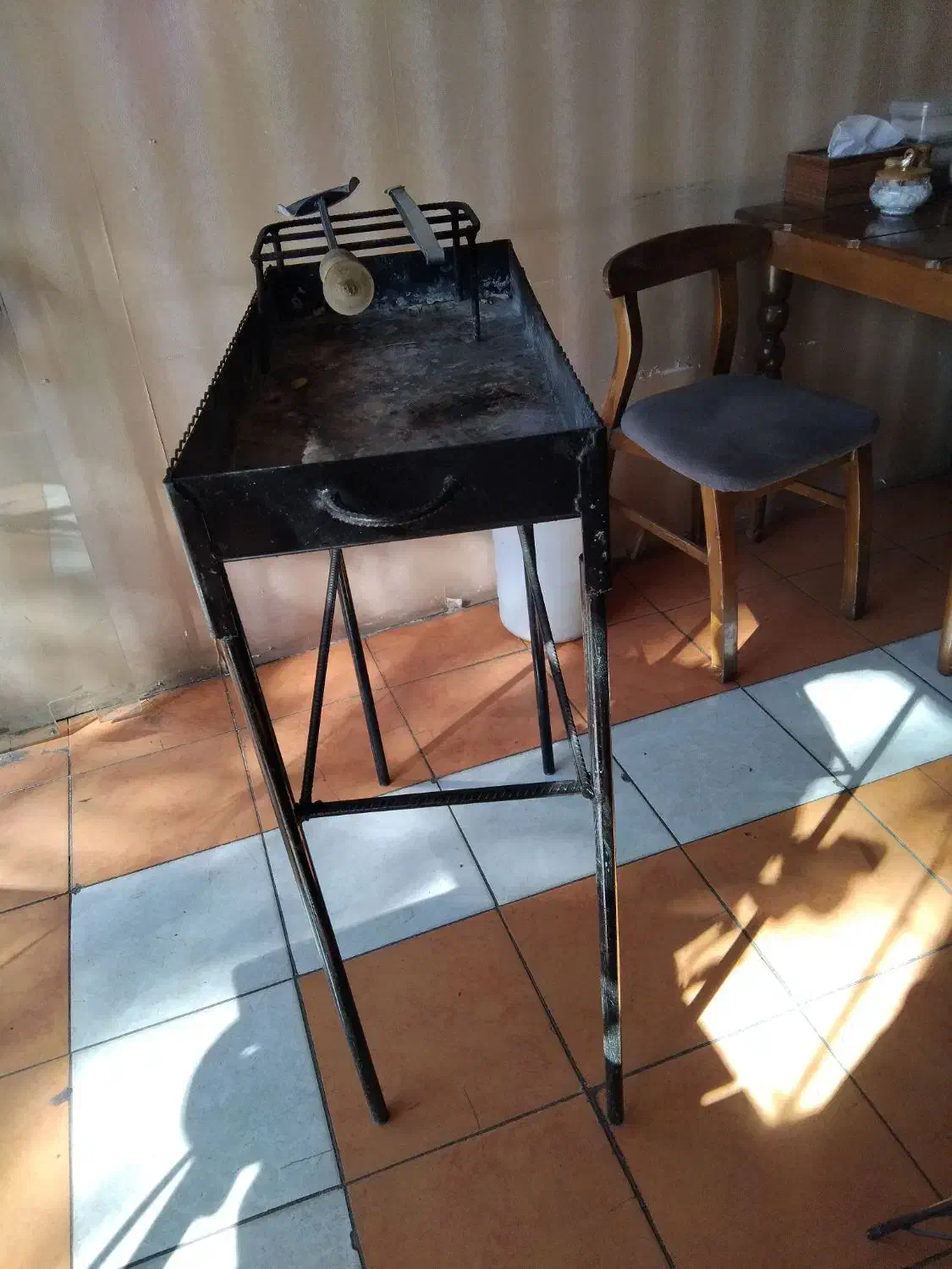 منقل ذغالی یک متری|اجاق گاز و لوازم برقی پختوپز|سنندج, |دیوار