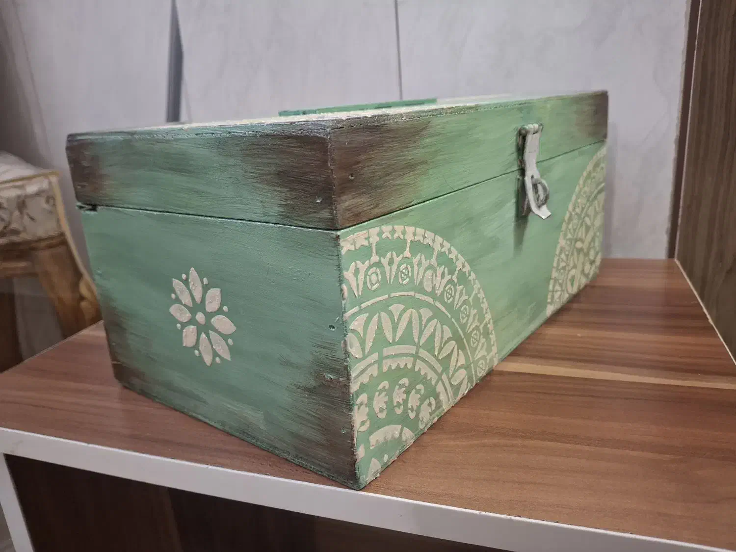 جعبه چوبی|صنایع دستی و سایر لوازم تزئینی|مبارکه, |دیوار