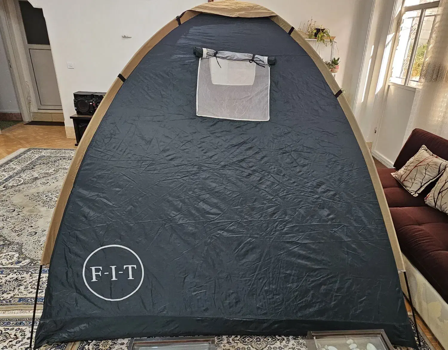 چادر مسافرتی زیر انداز میز و صندلی تاشو|کوهنوردی و کمپینگ|اندیشه, اندیشه فاز ۳|دیوار