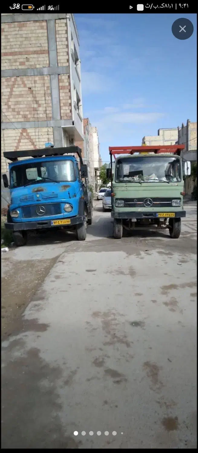 جرثقیل برادران رئوف مقدم ۹۱۱و خاور ۵ تن و ۳ تن|خدمات حمل و نقل|بجنورد, |دیوار