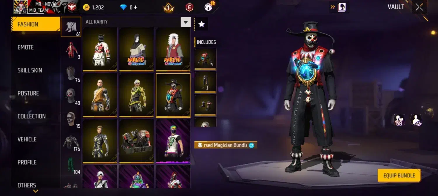 اکانت فری فایر گاد گادفقط حضوری،میام بروجرد|کنسول، بازی ویدئویی و آنلاین|بروجرد, |دیوار