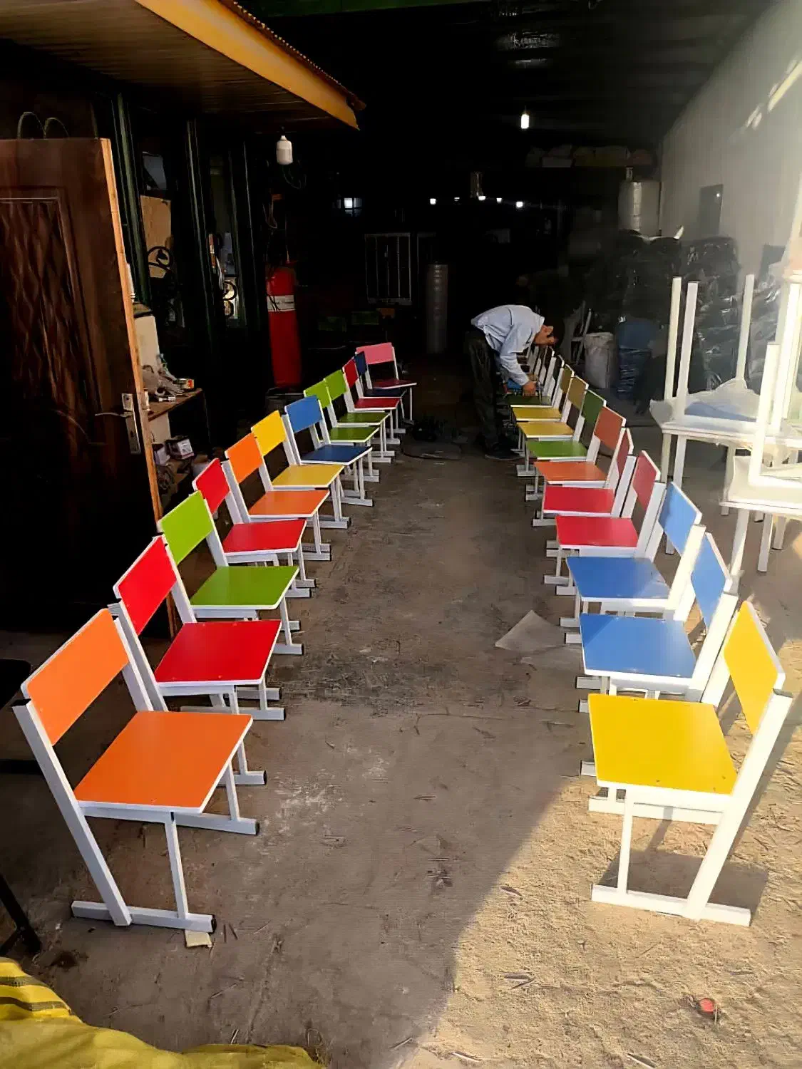 صندلی دسته دار آموزشی|صندلی و نیمکت|چهاردانگه (تهران), |دیوار