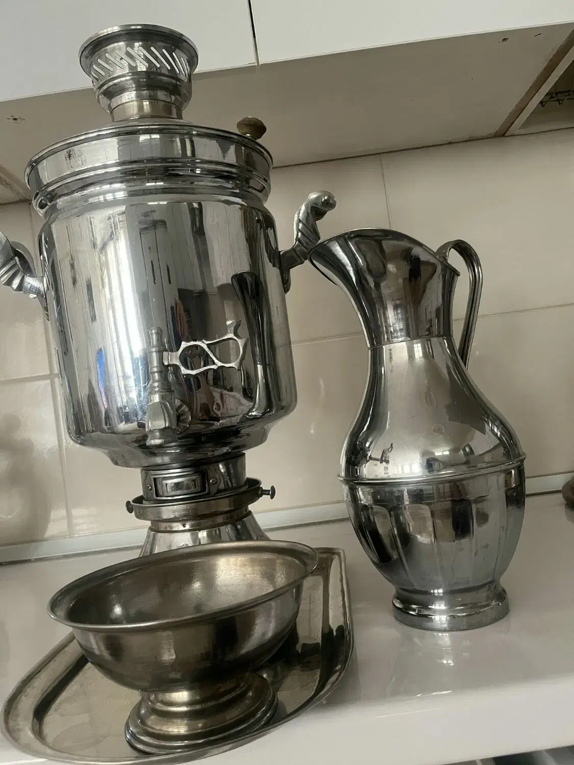 سماورگازی ده لیتری|سماور، چای‌ساز، قهوه‌ساز|کرمانشاه, |دیوار