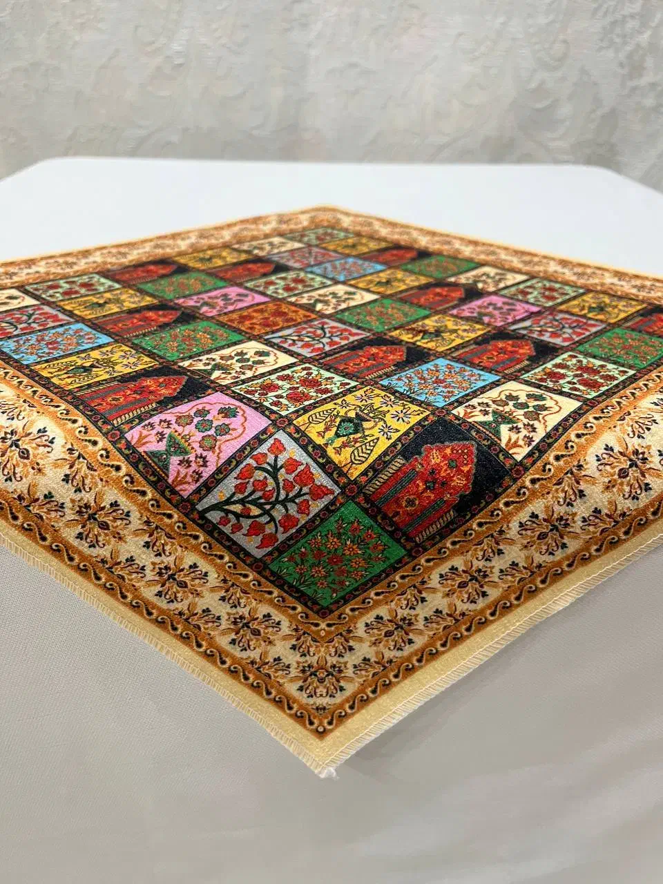 رومیزی و عسلی و گنجه سایز ۴۰ در ۴۰|پرده، رانر، رومیزی|زاهدان, |دیوار