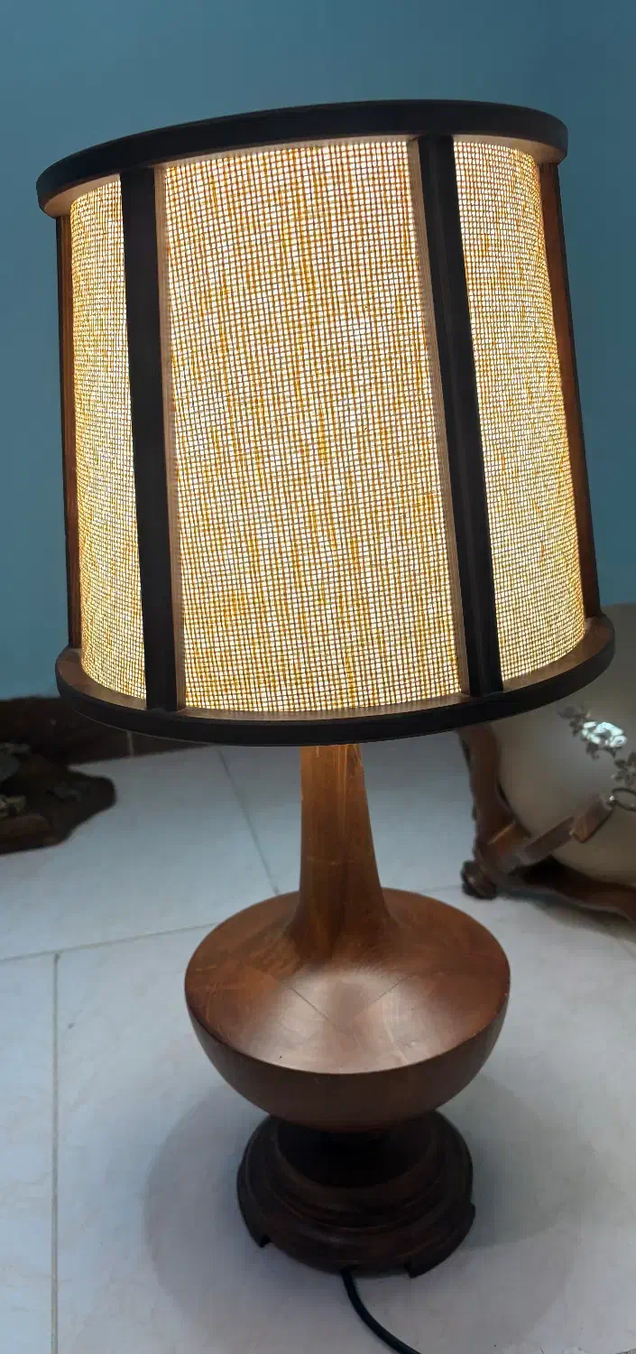 آباژور تمام چوب|چراغ خواب و آباژور|اندیشه, اندیشه فاز ۳|دیوار