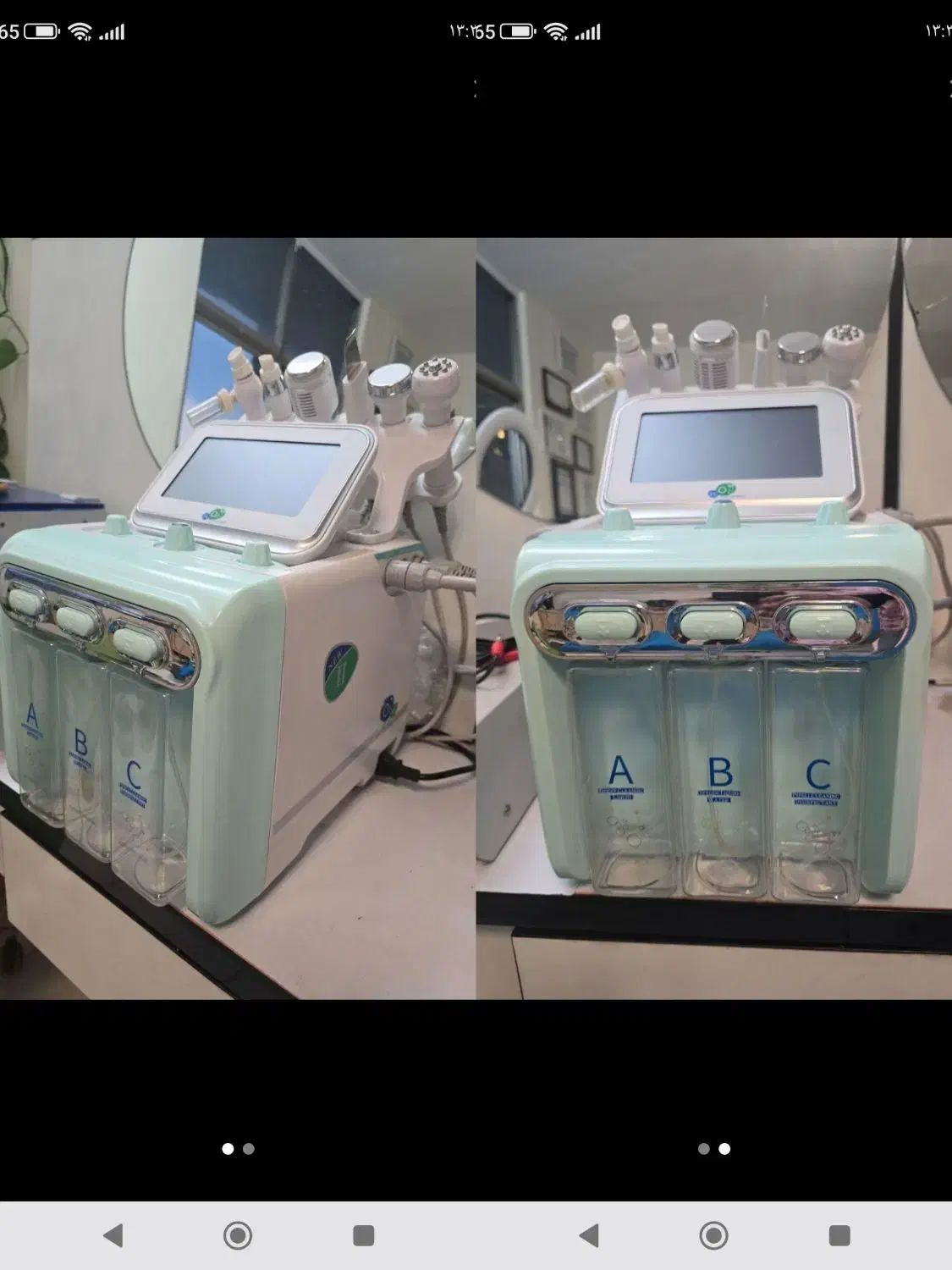 دستگاه هیدرو فیشیال|آرایشگاه و سالنهای زیبایی|ری, صفاییه (چشمه علی)|دیوار