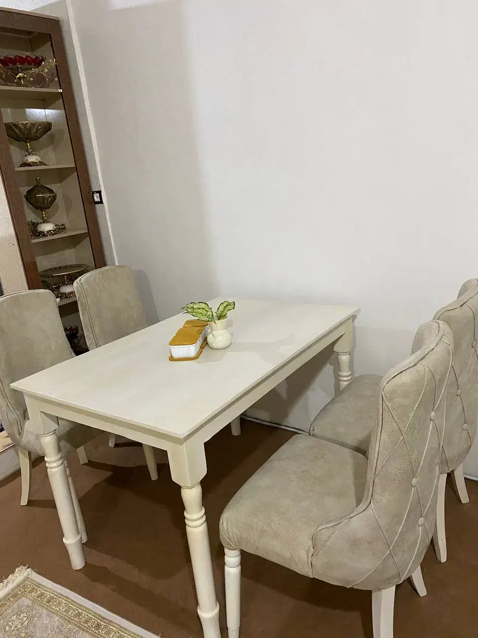 میز ناهار خوری ۴ نفره|میز و صندلی غذاخوری|خوی, |دیوار