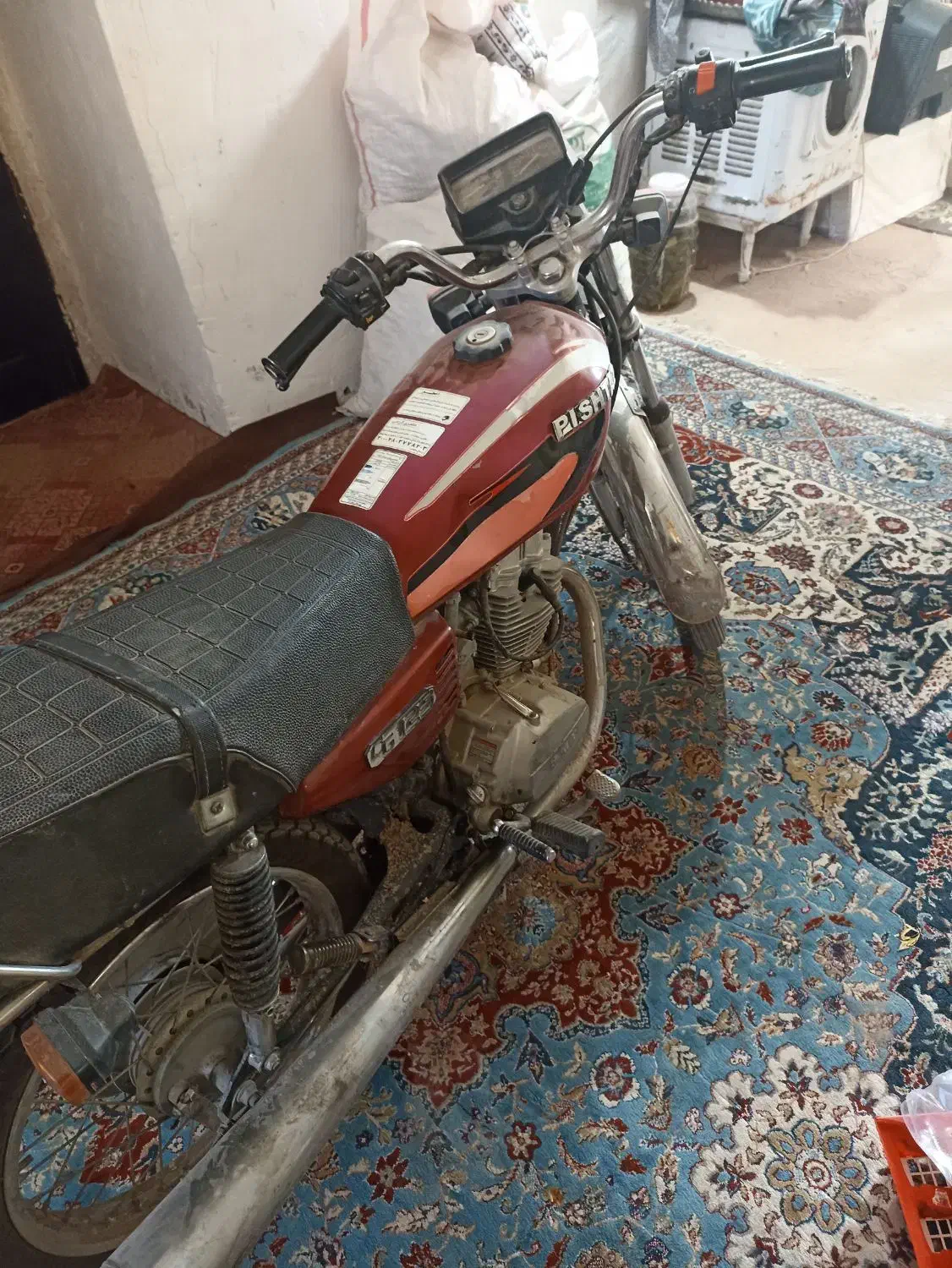 هندا 98125|موتورسیکلت|تربت جام, میان جام|دیوار