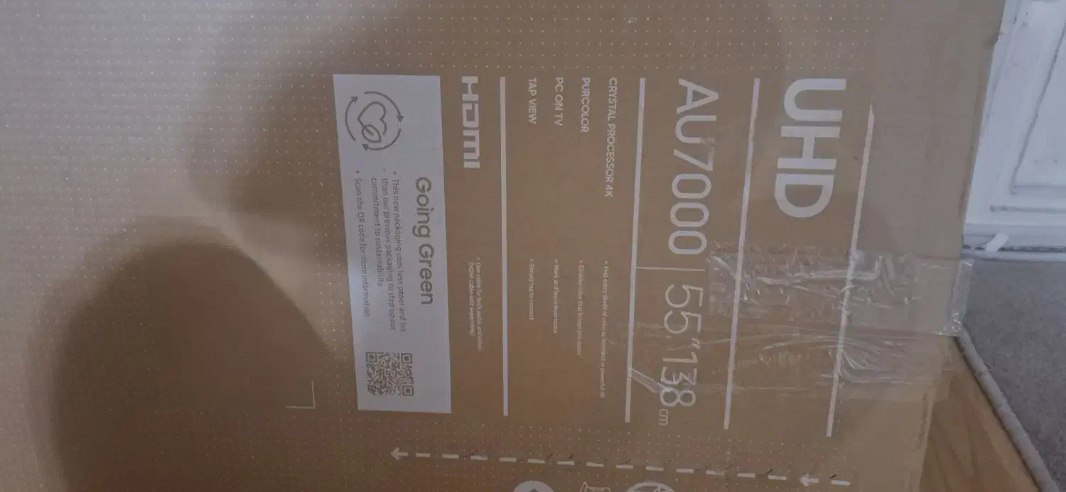 تلوزیون 55 اینچ سامسونگ|تلویزیون و پروژکتور|شیراز, کوشک میدان|دیوار