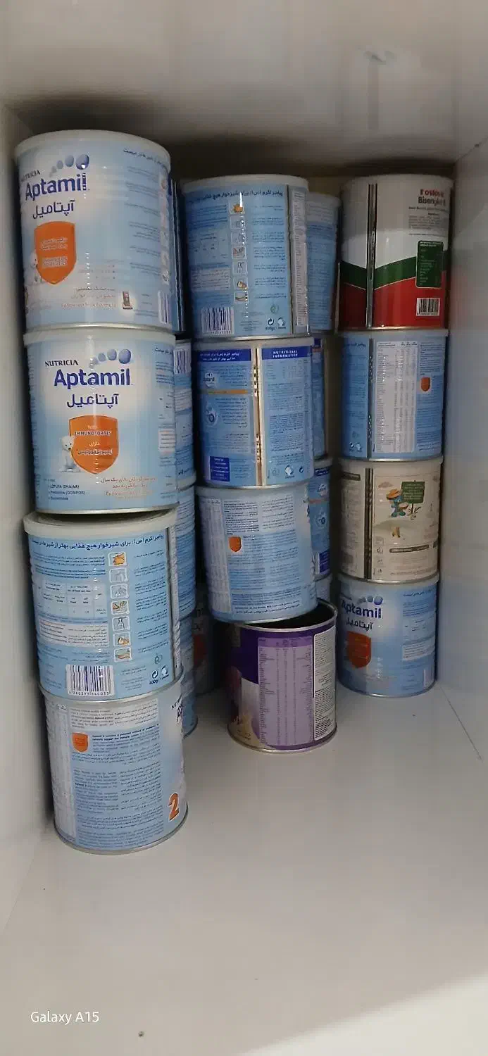 قوطی شیر خشک|ظروف نگهدارنده، پلاستیکی، یک‌بارمصرف|پردیس, فاز ۸|دیوار