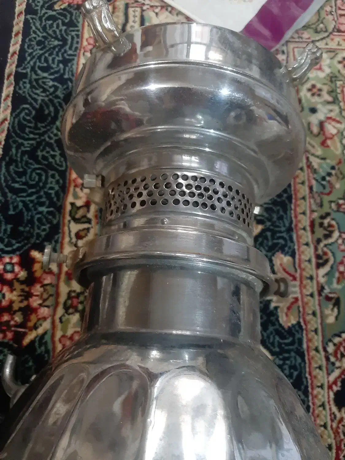 سماور برنجی نفتی|سماور، چای‌ساز، قهوه‌ساز|مشهد, مهدی آباد (بلوار توس)|دیوار