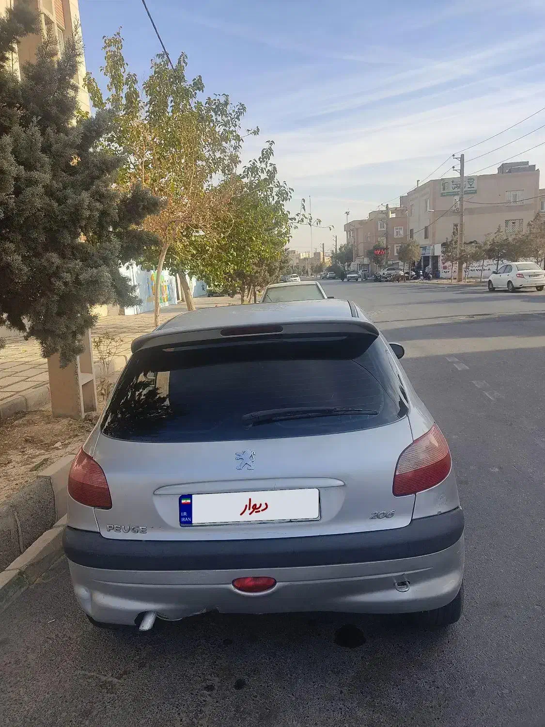 پژو ۲۰۶|خودرو سواری و وانت|پرند, فاز ۴|دیوار