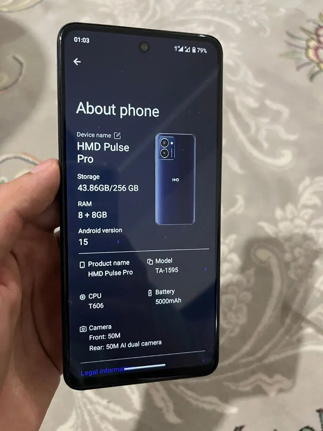 HMD Pulse Pro 256/8|موبایل|رشت, سیا اسطلخ|دیوار