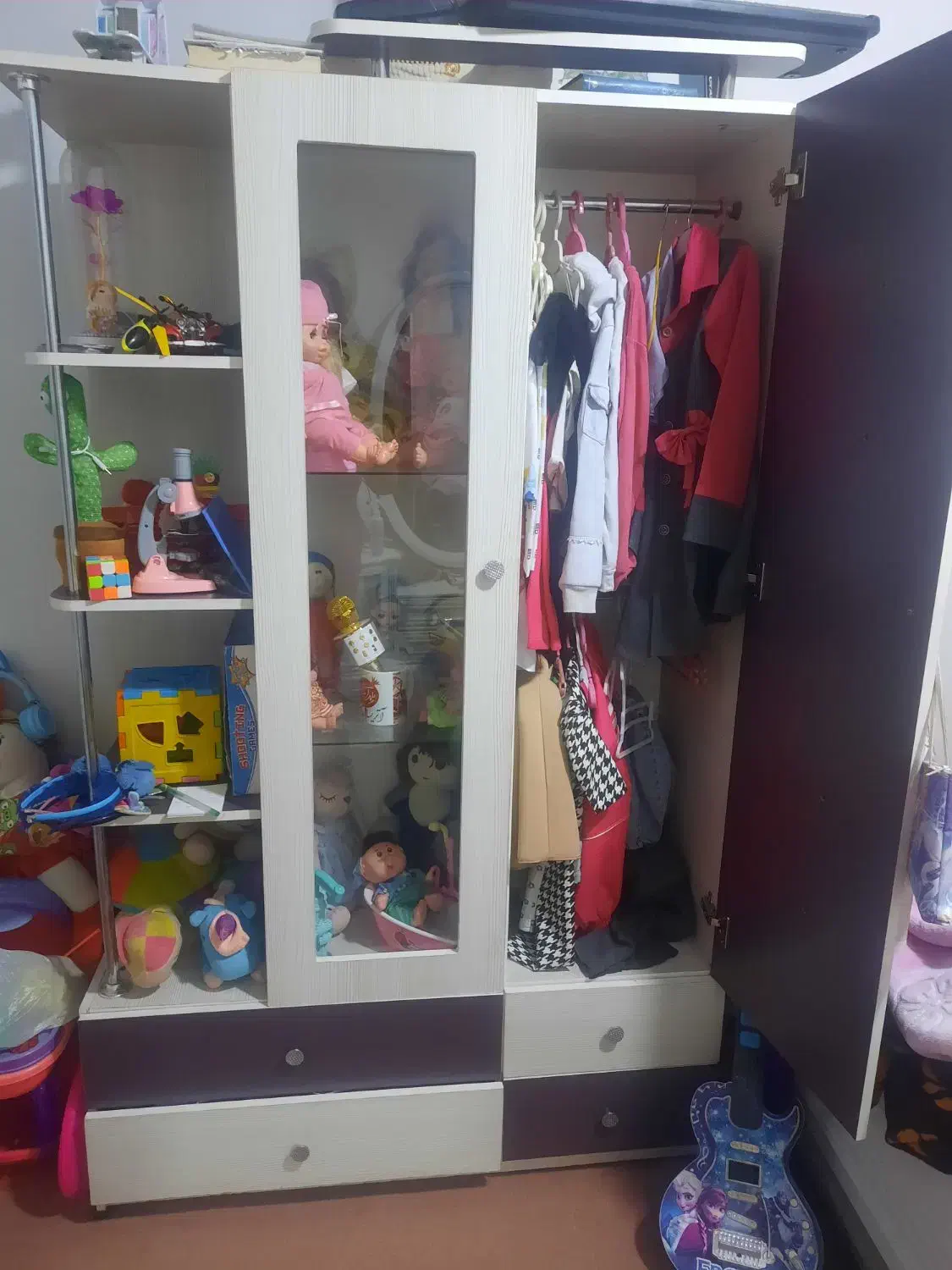 کمد لباس و اسباب بازی|جاکفشی، کمد، دراور|اصفهان, سرچشمه|دیوار