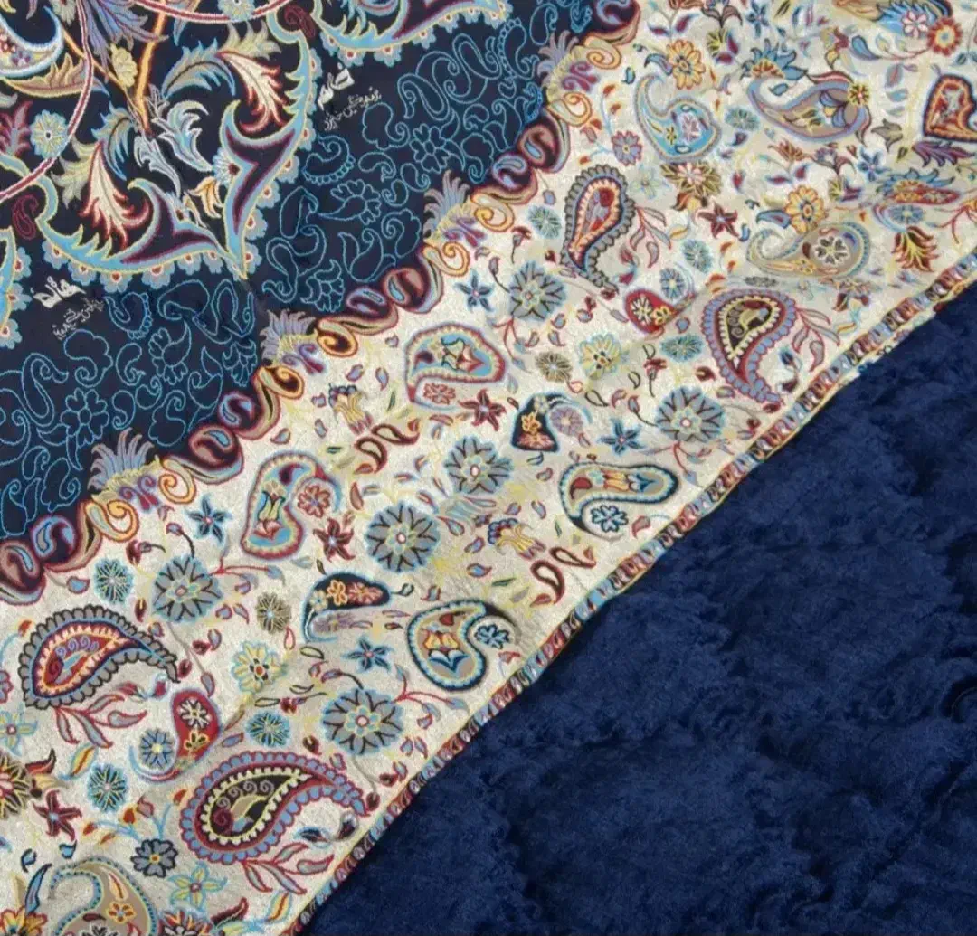 لحاف کرسی دست دوز خوشحال 3 در 3 سفارشی کامل|رختخواب، بالش، پتو|تهران, شهید رجایی|دیوار