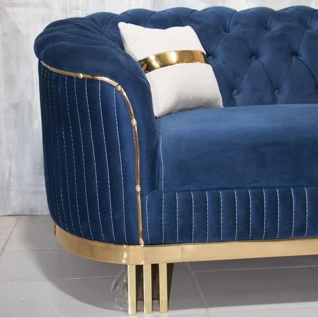 کاناپه سه نفره چستر تک رنگ شیک|مبلمان خانگی و میز عسلی|قم, قلعه صدری|دیوار