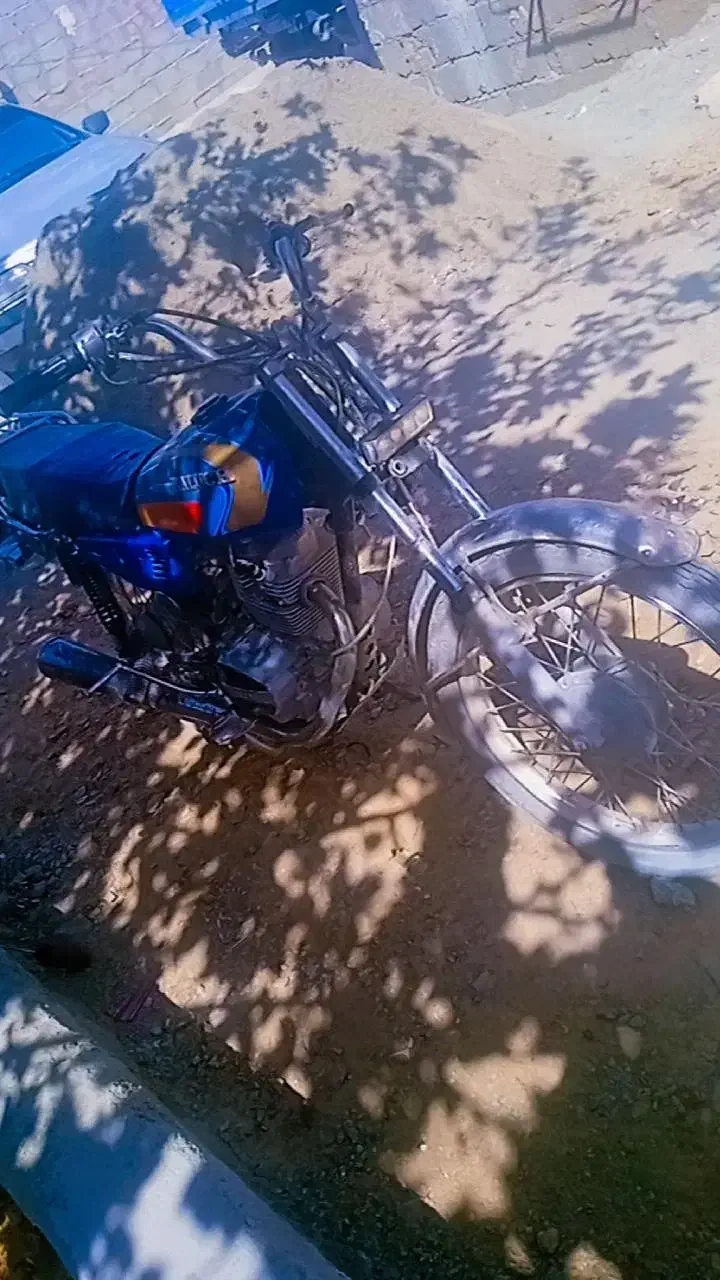 موتورسیکلت مدل 91مدارک کامل|موتورسیکلت|سراوان, |دیوار