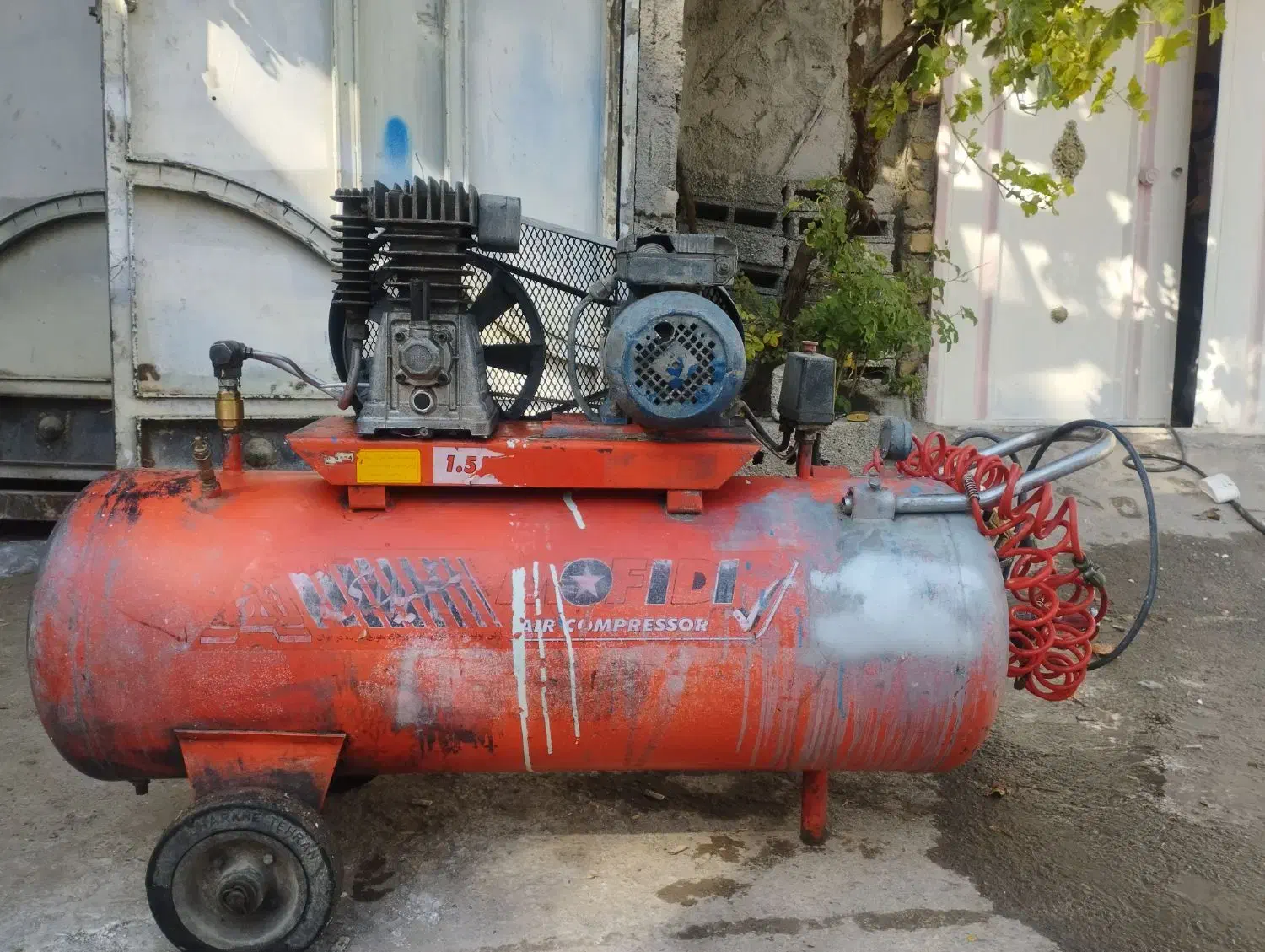 کمپرسور باد|ابزارآلات|شهریار, بکه|دیوار