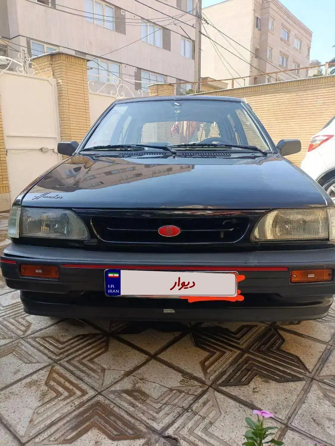 فروش یک دستگاه پراید هاچ بک مشکی|خودرو سواری و وانت|شیراز, نصر|دیوار