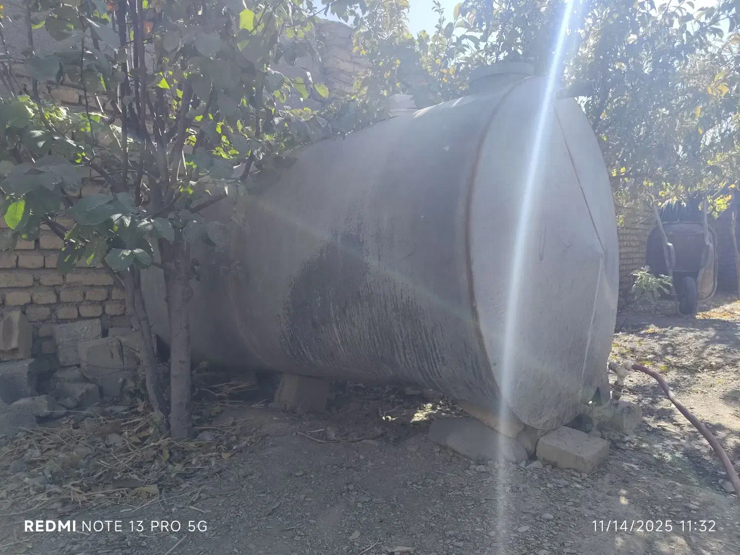 تانکر 2000 لیتری ورق ضخیم|مصالح و تجهیزات ساختمان|شاندیز, |دیوار