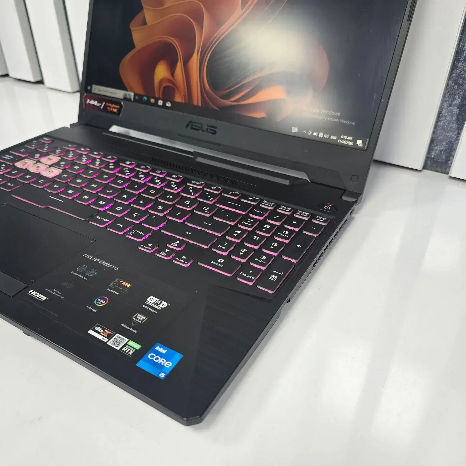 TUF i5/3050 ایسوس تاف گیمینگ طراحی رندر تدوین قسطی|رایانه همراه|کرج, اصفهانی‌ها|دیوار