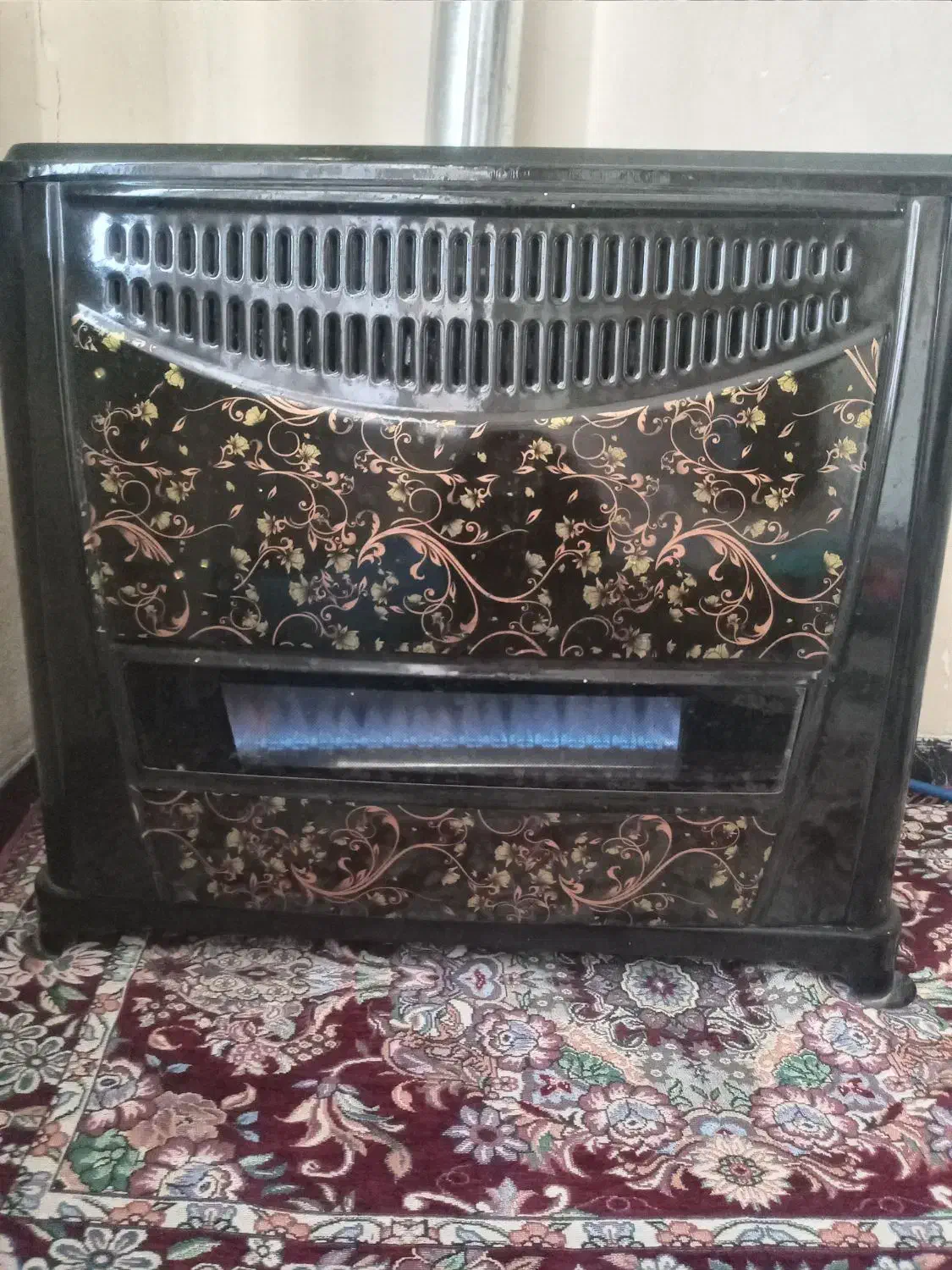 بخاری فقددوسال استفاده شود|بخاری، هیتر، شومینه|زرند, |دیوار