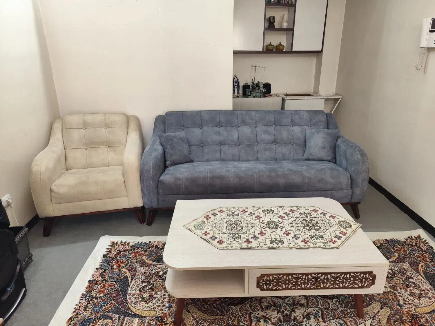 مبل راحتی ۷ نفره، ست جلو مبلی و عسلی، میز تلویزیون|مبلمان خانگی و میز عسلی|تهران, ارجمندی راد|دیوار