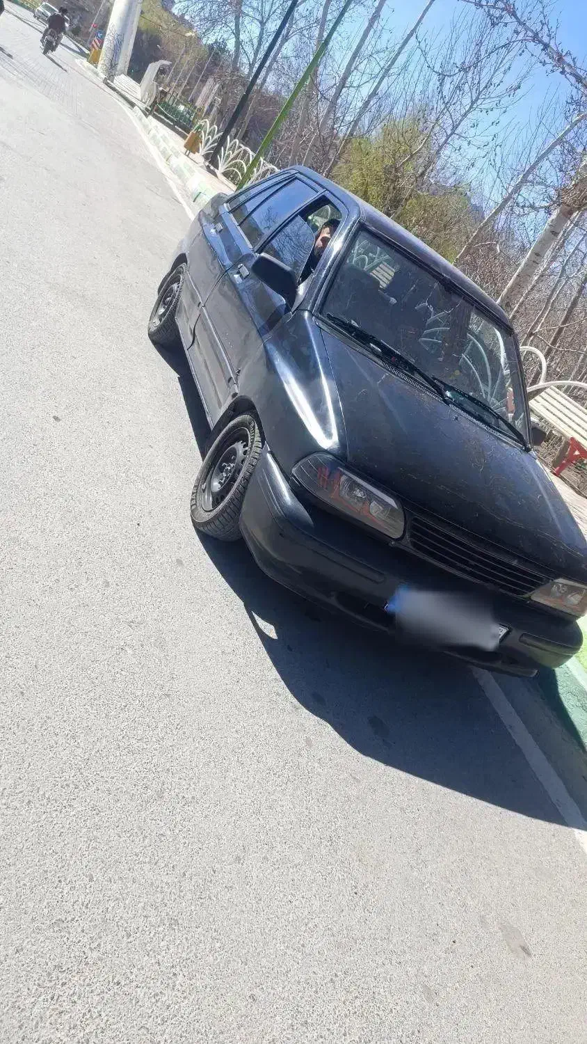 پراید 84مشکی|خودرو سواری و وانت|فولادشهر, A1|دیوار