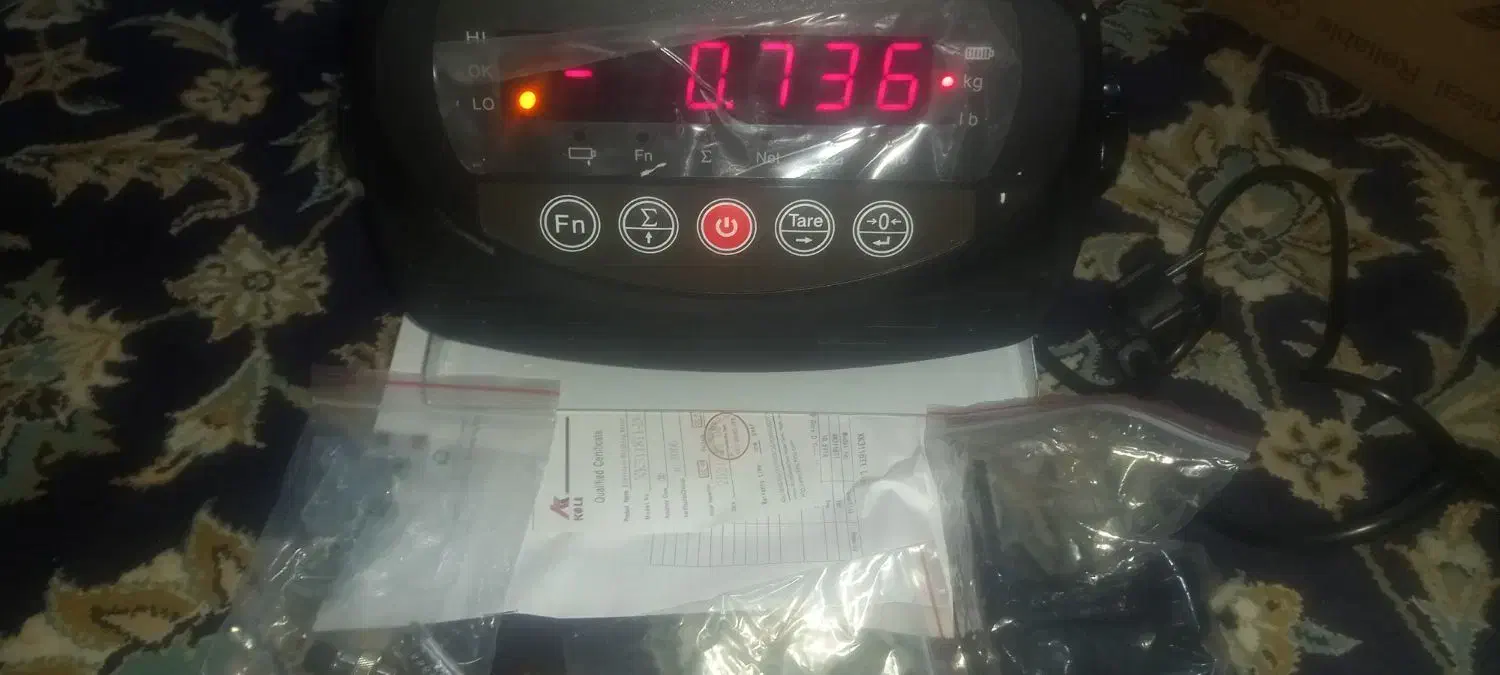 نمایشگرالیدی باسکول  شارژی نو|ماشین‌آلات صنعتی|آزادشهر, |دیوار