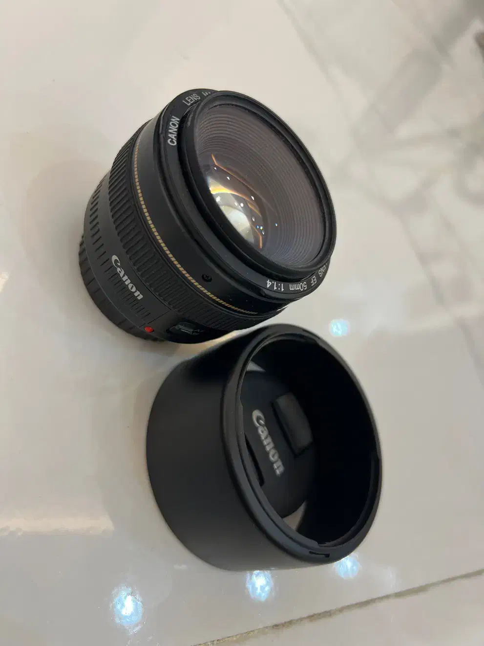 لنز کانن ۵۰ میلی متر با F1/4|دوربین عکاسی و فیلم‌برداری|اهواز, کیان اباد|دیوار