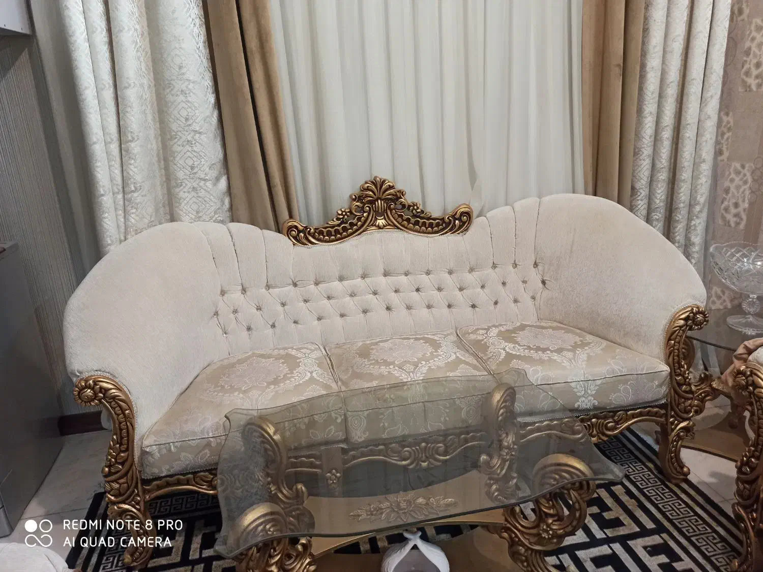 مبل و جلو مبلی و عسلی|مبلمان خانگی و میز عسلی|ری, شهید بهشتی|دیوار