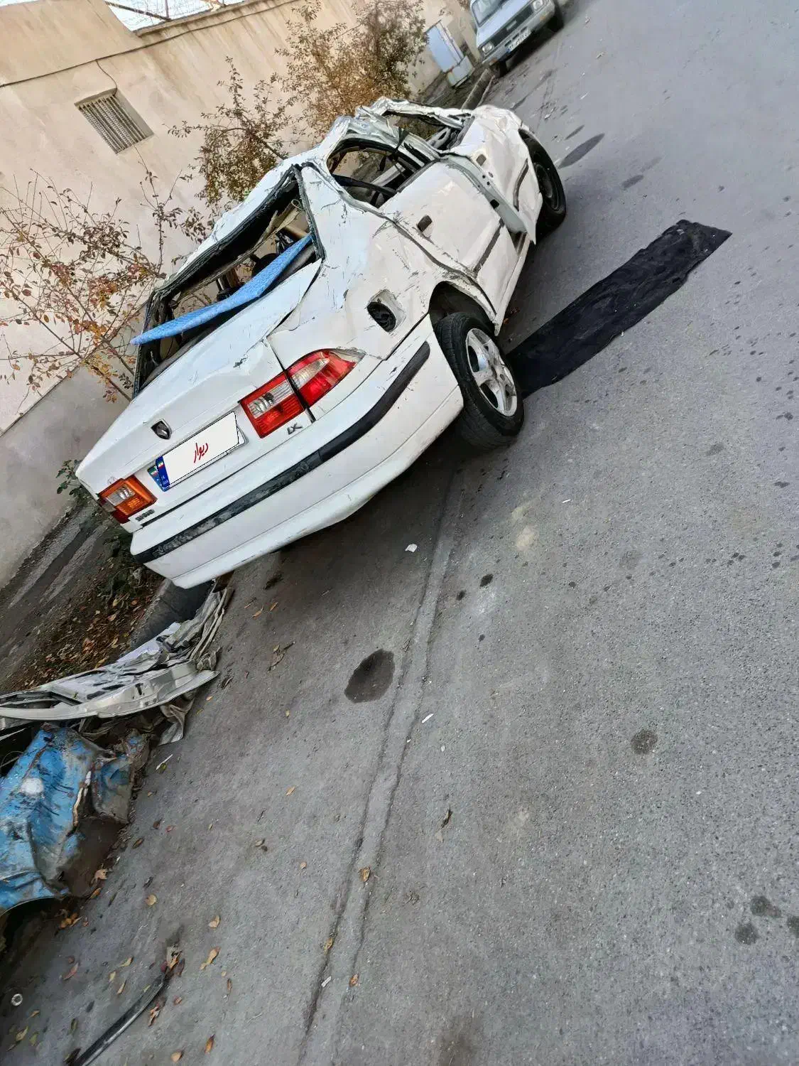 تصادفی سمند lxمدل ۸۸|خودرو سواری و وانت|سلماس, |دیوار