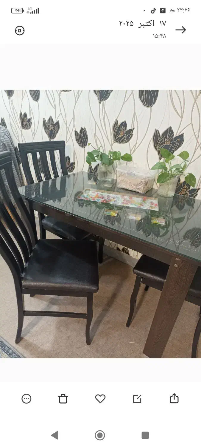 میزغذاخوری|میز و صندلی غذاخوری|اهواز, مستغلات|دیوار