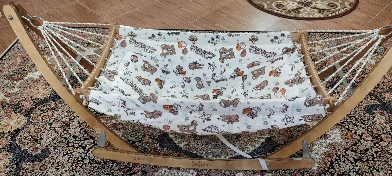 گهواره کودک|تخت و سرویس خواب|فومن, |دیوار