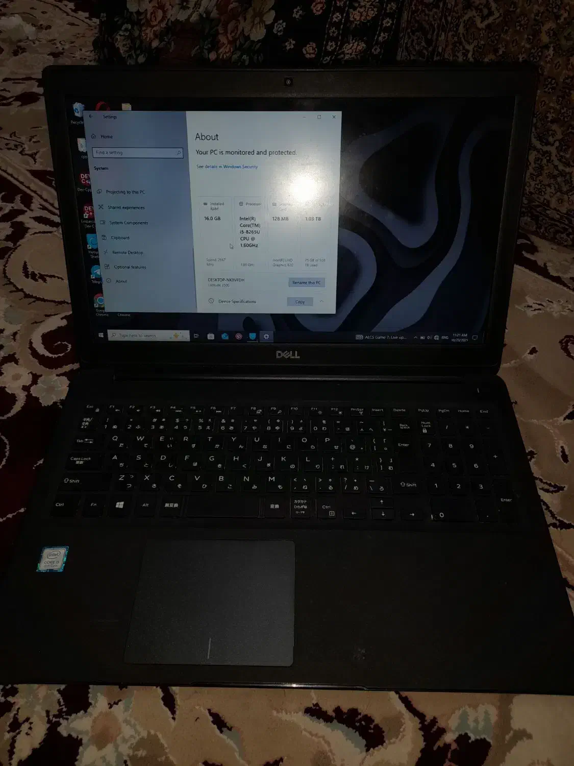 لبتاپ Dell برای کارهای روزمره|رایانه همراه|مشهد, طبرسی شمالی|دیوار