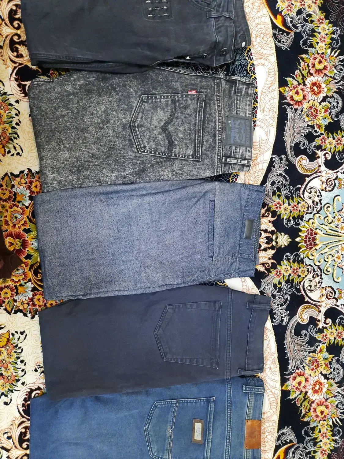 شلوارهای مردانه سایز ۳۲تا۴۸تعداد بالای۳۰عدد|لباس|زاهدان, |دیوار