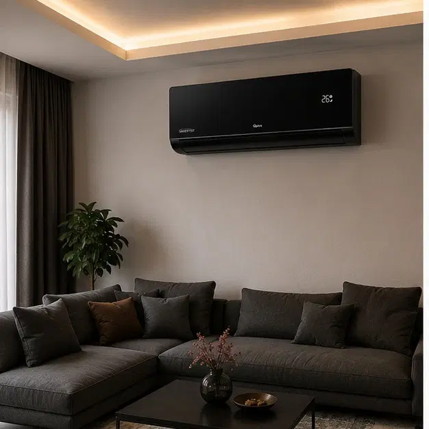 کولر 18000 اینورتر جیپلاس TV18PL1 پنل مشکی WiFi|کولر گازی و فنکوئل|تهران, شهرک هما|دیوار