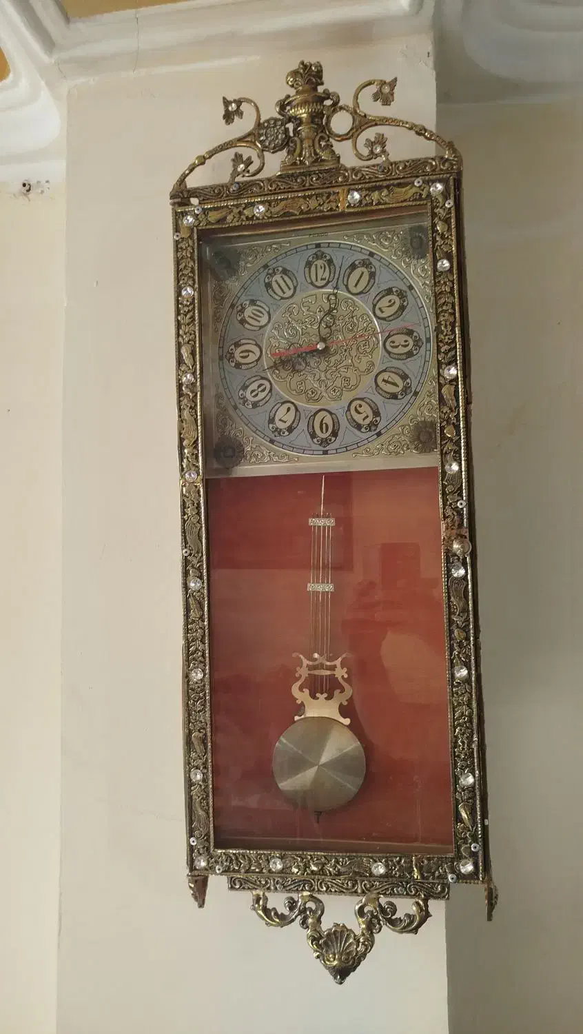 ساعت دیواری برنزی سنگین|ساعت دیواری و تزئینی|تبریز, |دیوار