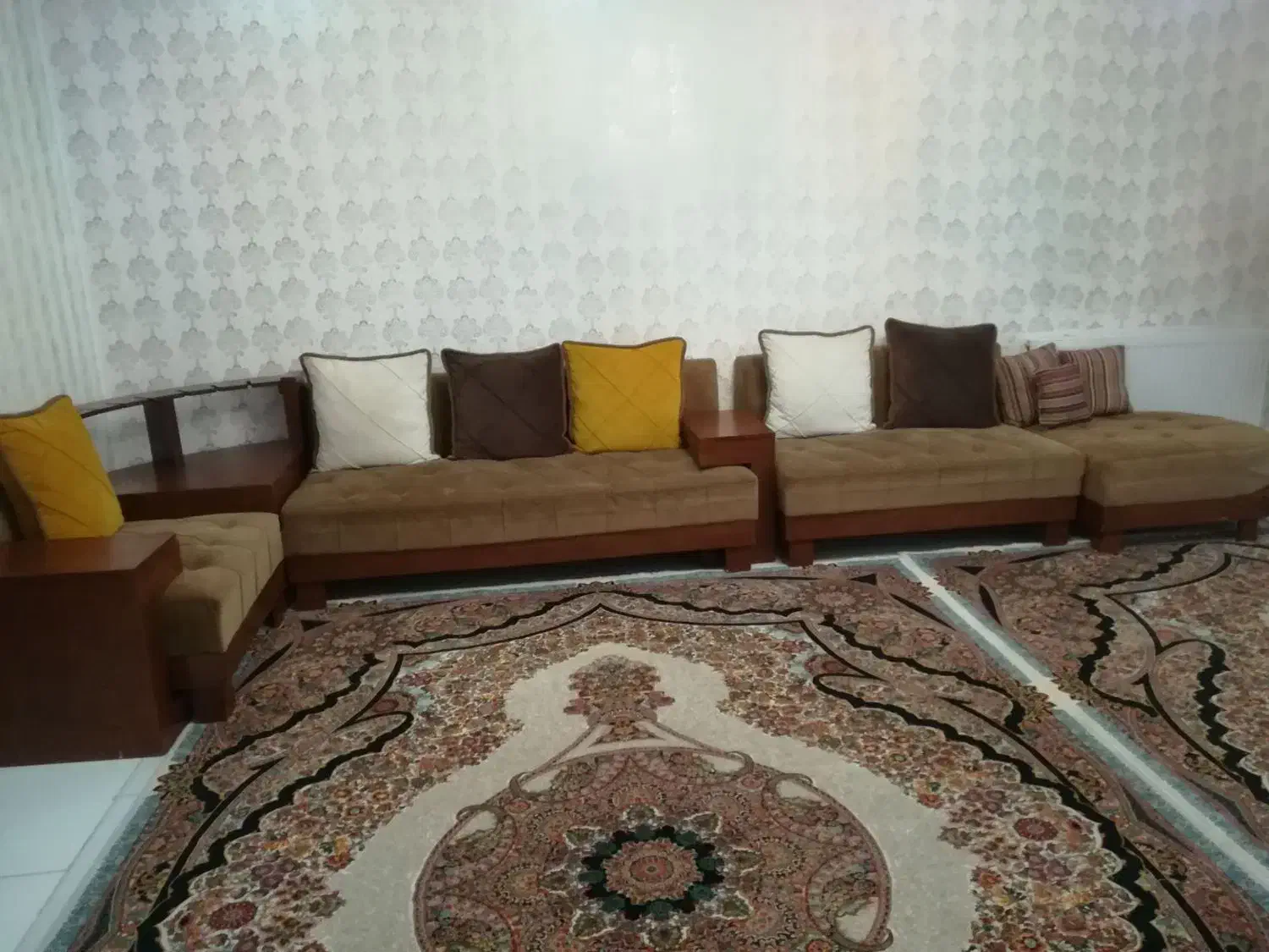 مبلمان ال ۷ نفره|مبلمان خانگی و میز عسلی|پاکدشت, پاکدشت (مامازند)|دیوار