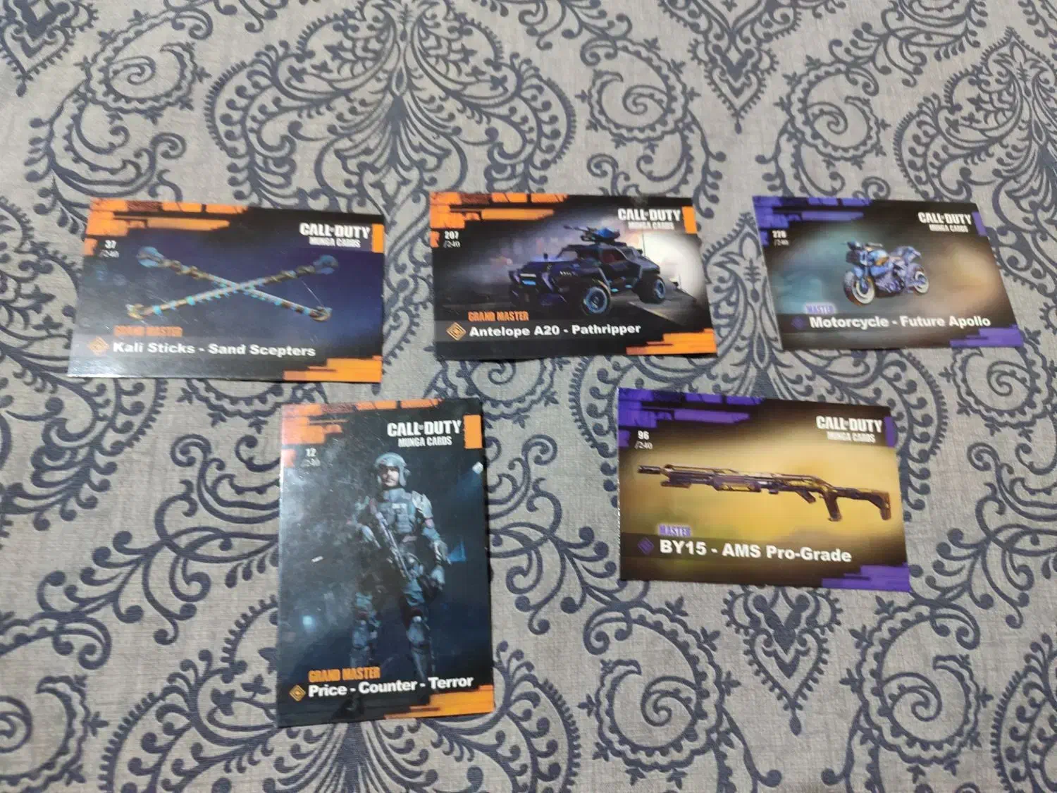 پنج عدد کارت کالاف دیوتی نو|کنسول، بازی ویدئویی و آنلاین|اصفهان, ملکشهر|دیوار