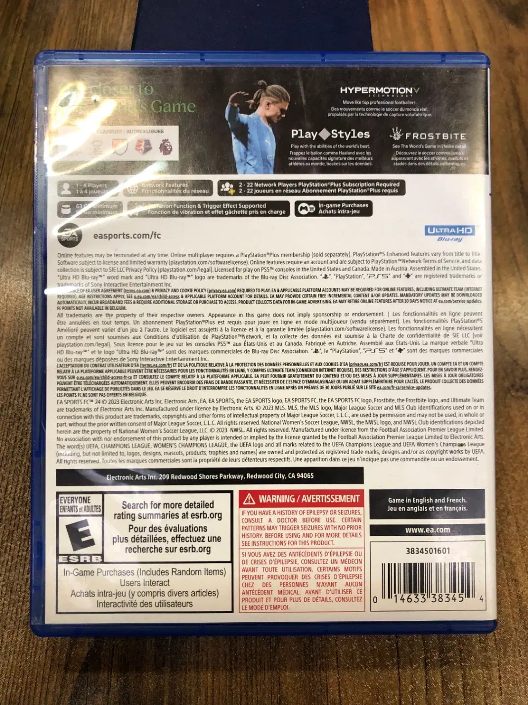 Fc24 ps5 فیفا ۲۴|کنسول، بازی ویدئویی و آنلاین|رشت, معلم|دیوار