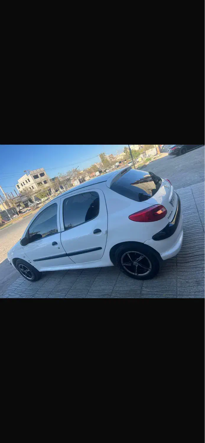 ۲۰۶تیپ ۲مدل۹۸دولکه رنگ|خودرو سواری و وانت|مشگین شهر, |دیوار