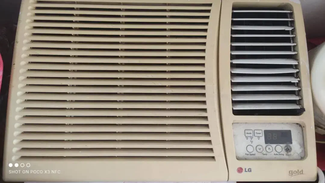 کولرپنجره‌ای‌الجی|کولر گازی و فن‌کوئل|رشت, گلباغ نماز|دیوار