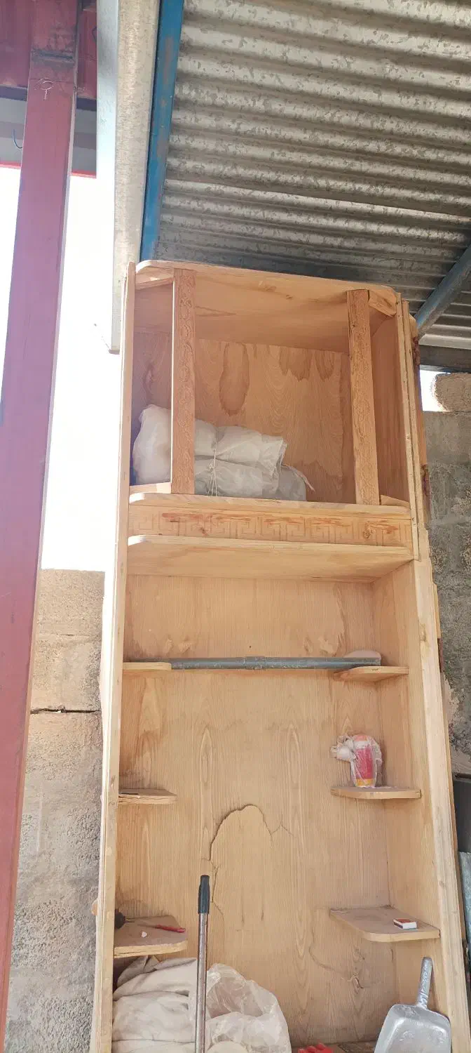 کمد مناسب باغ (چوب روسی)|جاکفشی، کمد، دراور|تیران, |دیوار