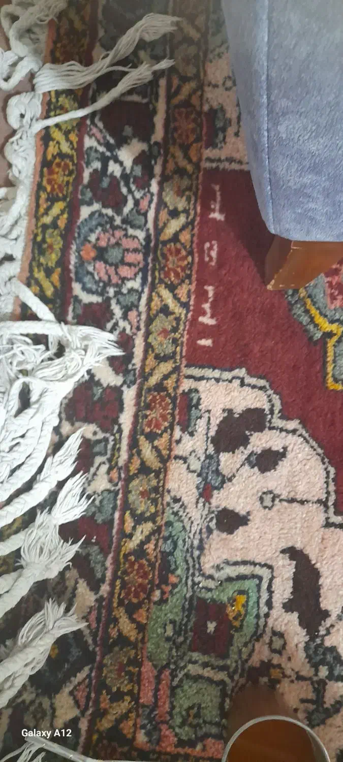 فرش دستباف با رنگ گیاهی 50 سال جفت کناره 2 × 1.5|فرش|مراغه, |دیوار