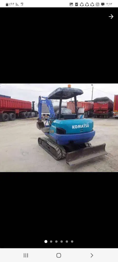 مینی بیل کوماتسو|خودرو سنگین|شهرکرد, |دیوار