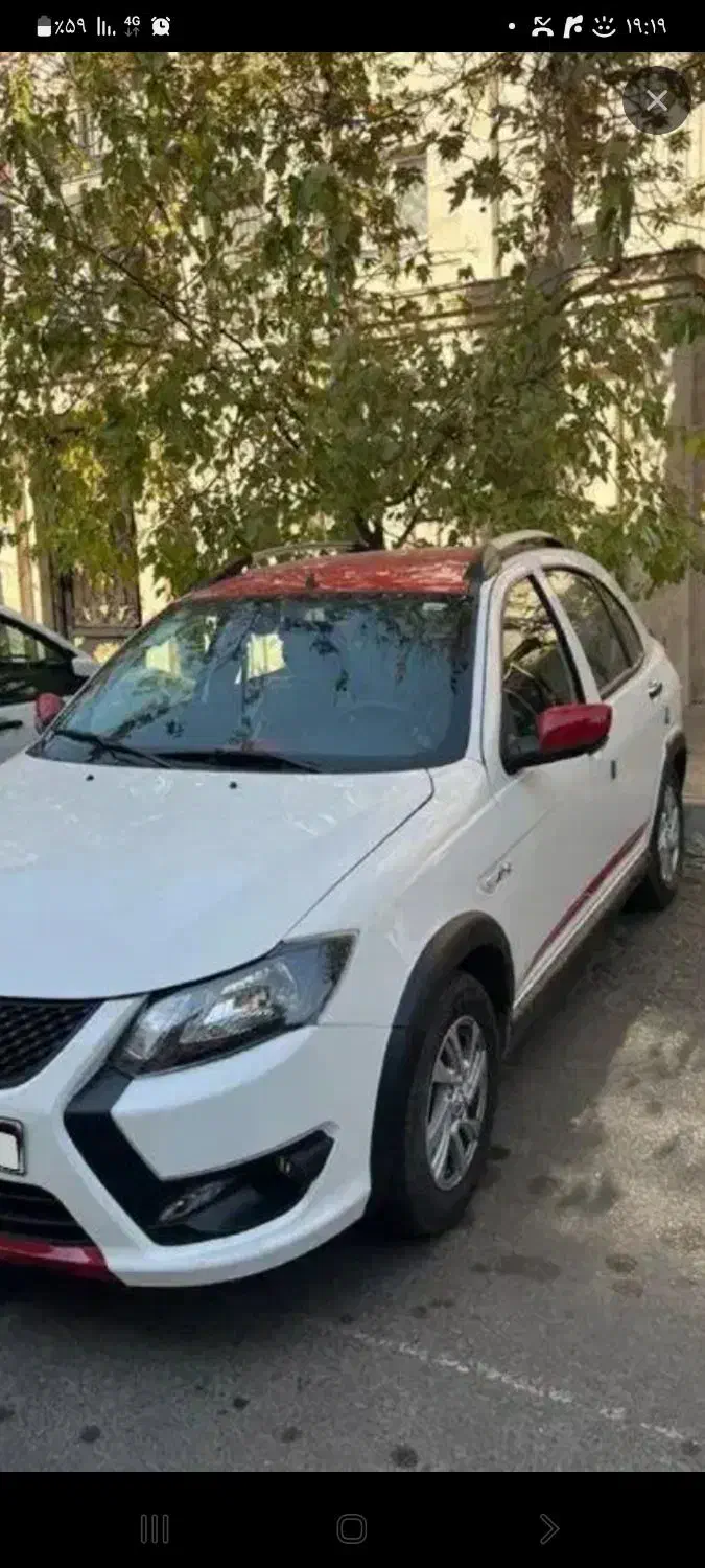 کوئیک GXR سفید-سقف قرمز|خودرو سواری و وانت|کرج, شهرک ظفر|دیوار