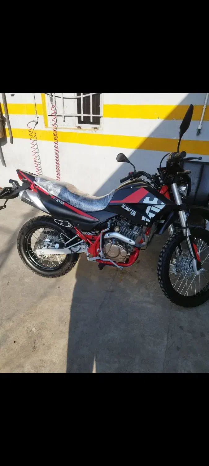 موتور تریل ۲۵۰ کویر|موتورسیکلت|تهران, درختی|دیوار