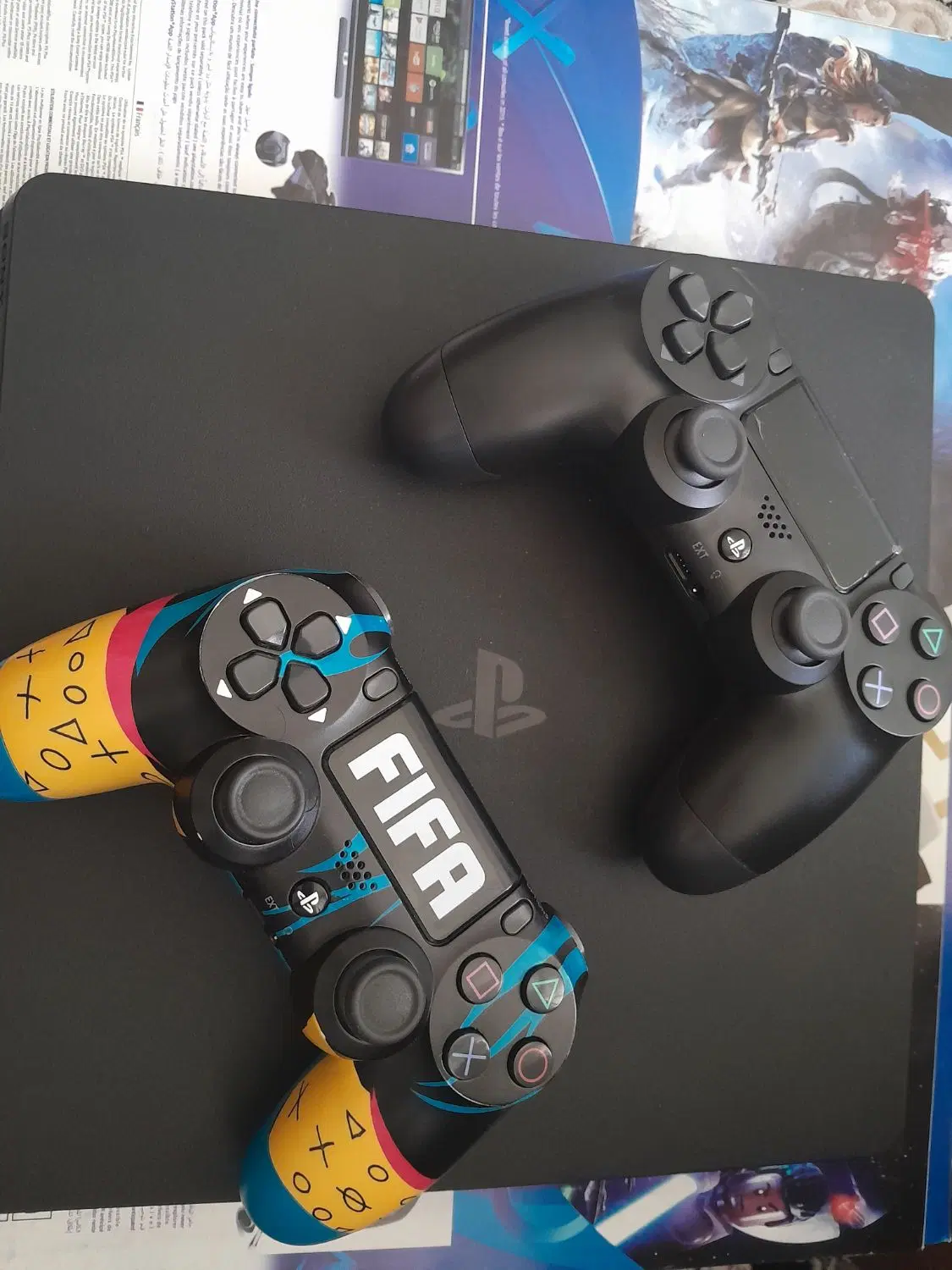 ps4 slim 500g|کنسول، بازی ویدئویی و آنلاین|الوند, |دیوار